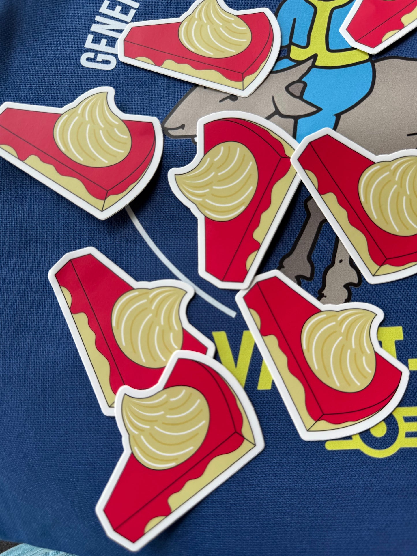 Perfectly Preserved Pie — 3" Matte Vinyl Sticker