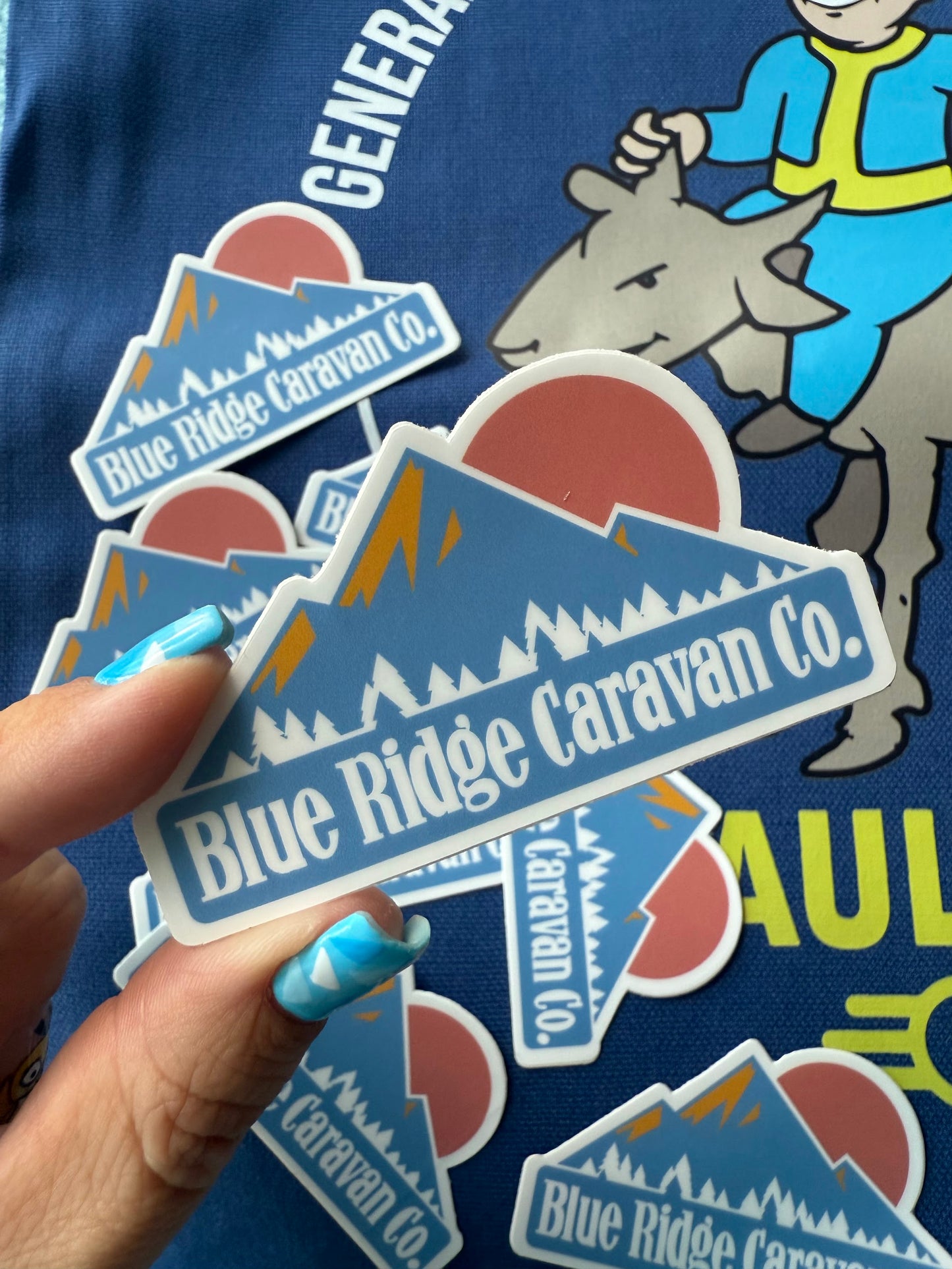Blue Ridge Caravan Co — 3" Matte Vinyl Sticker