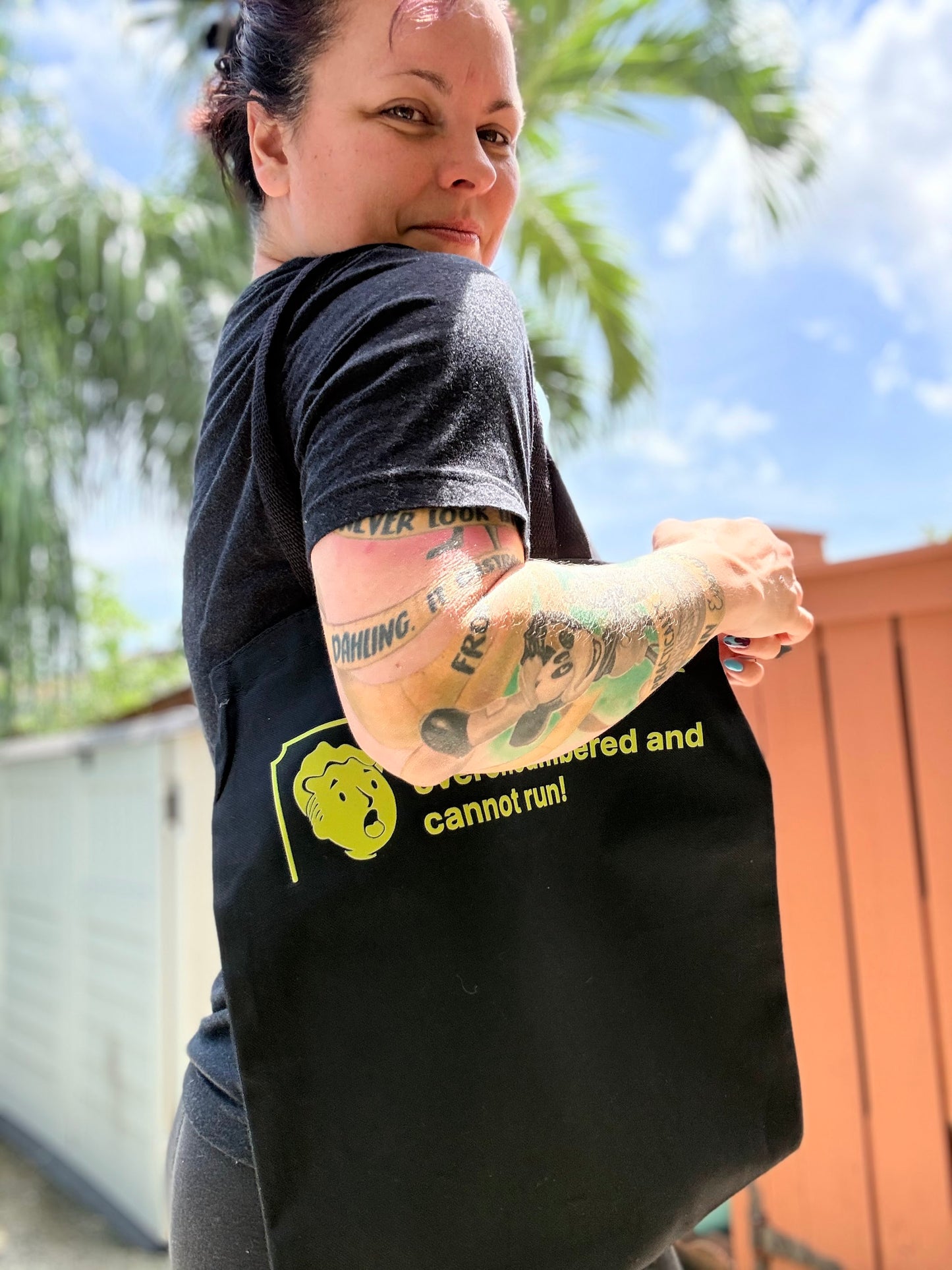 You Are Overencumbered Canvas Tote Bag