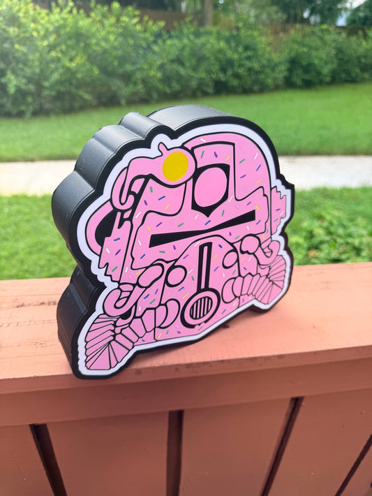 T-60 “Pink Sprinkle” Power Armor Lightbox