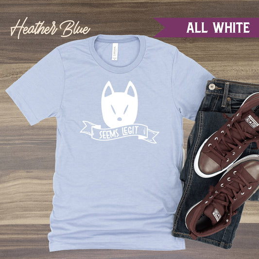 Seems Legit Redd T-Shirt - Custom Animal Crossing Unisex T-Shirt
