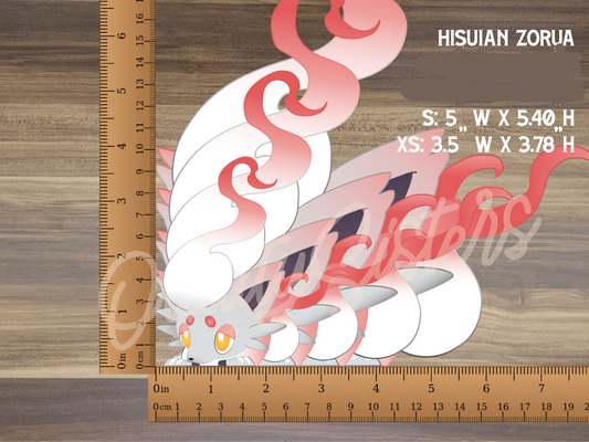 a ruler with a picture of a dragon on it