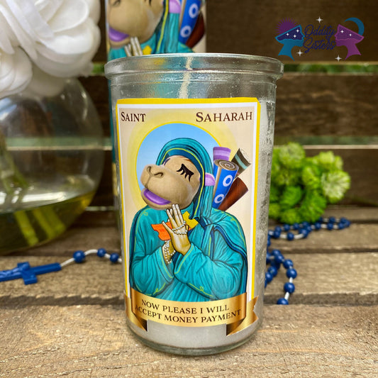 Mini Saharah Prayer Candle 4 oz.