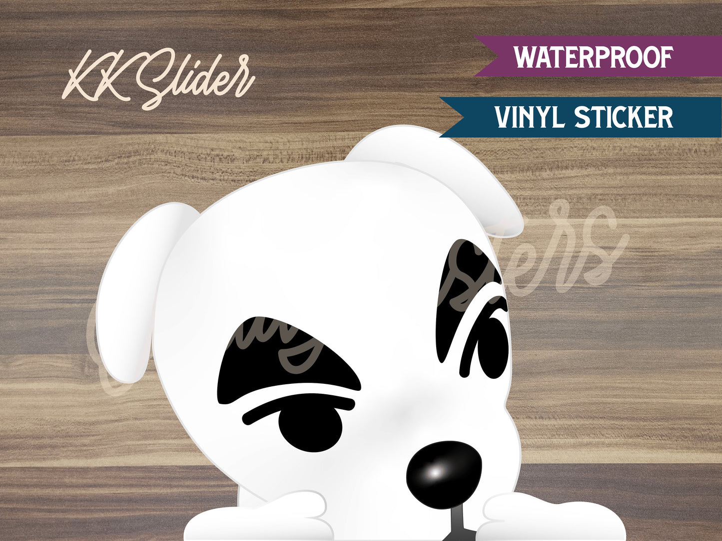 KK Slider ACNH Peeker Sticker Decal