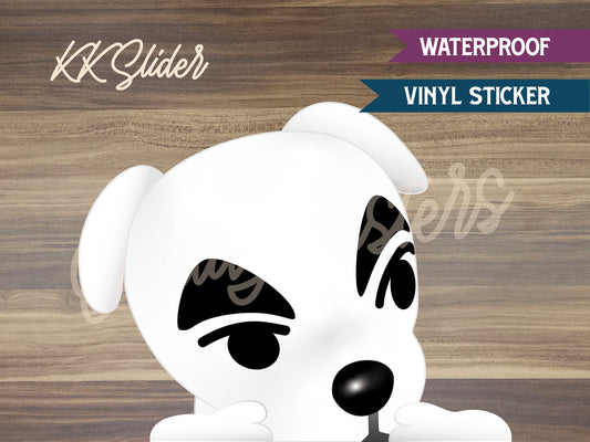 KK Slider ACNH Peeker Sticker Decal