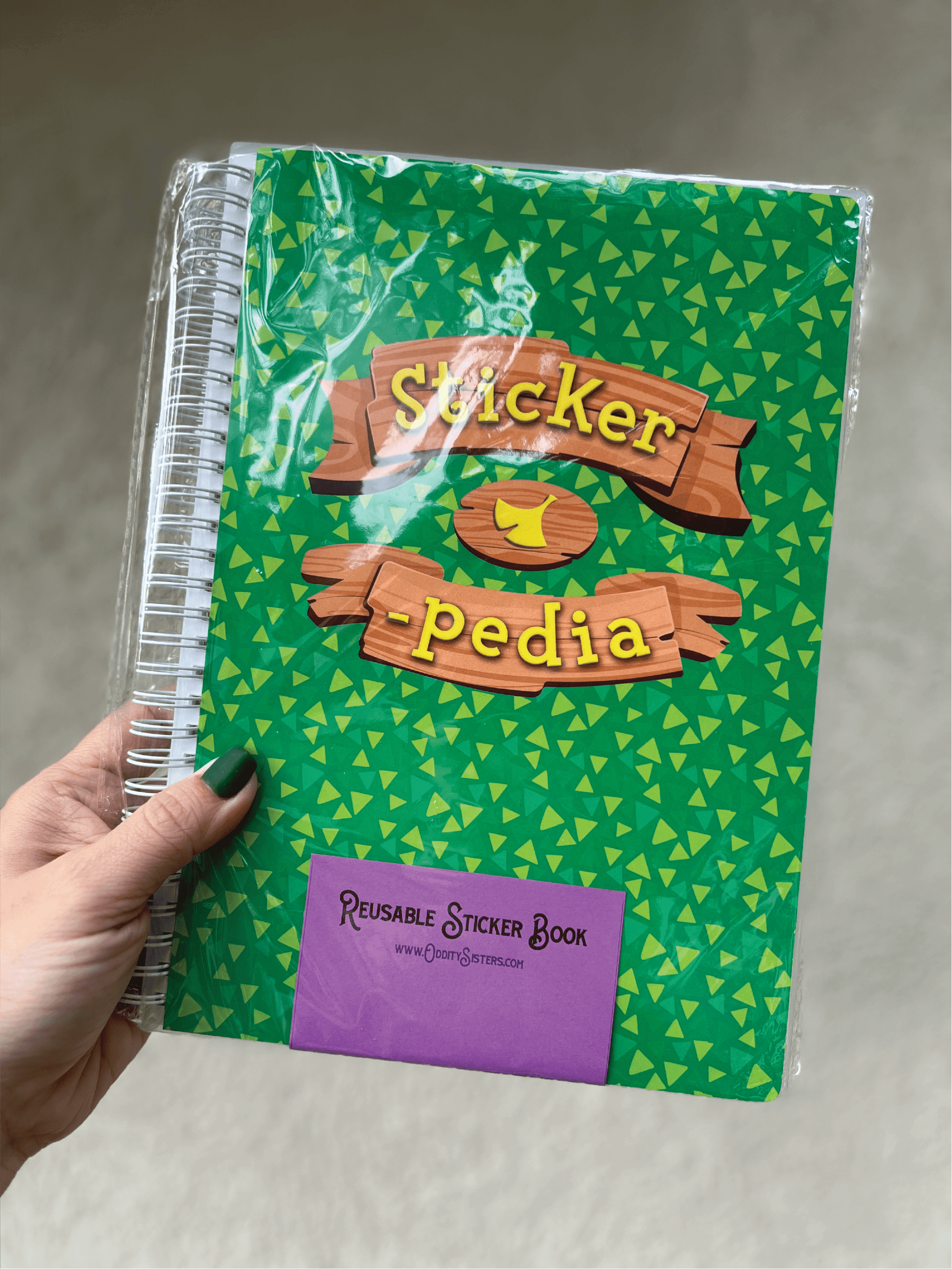 7.5x10" Sticker-Pedia Reusable Sticker Book