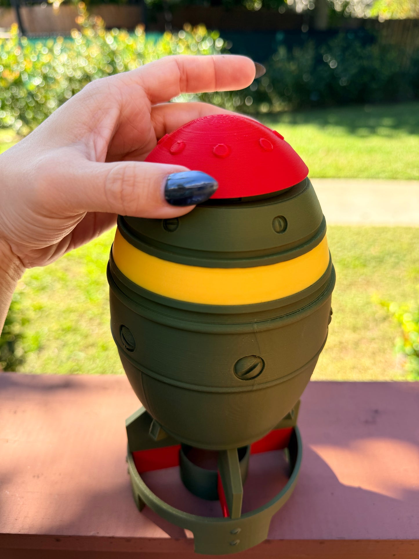 MTG Deck Box Mini Nuke — With Top Dice Chamber