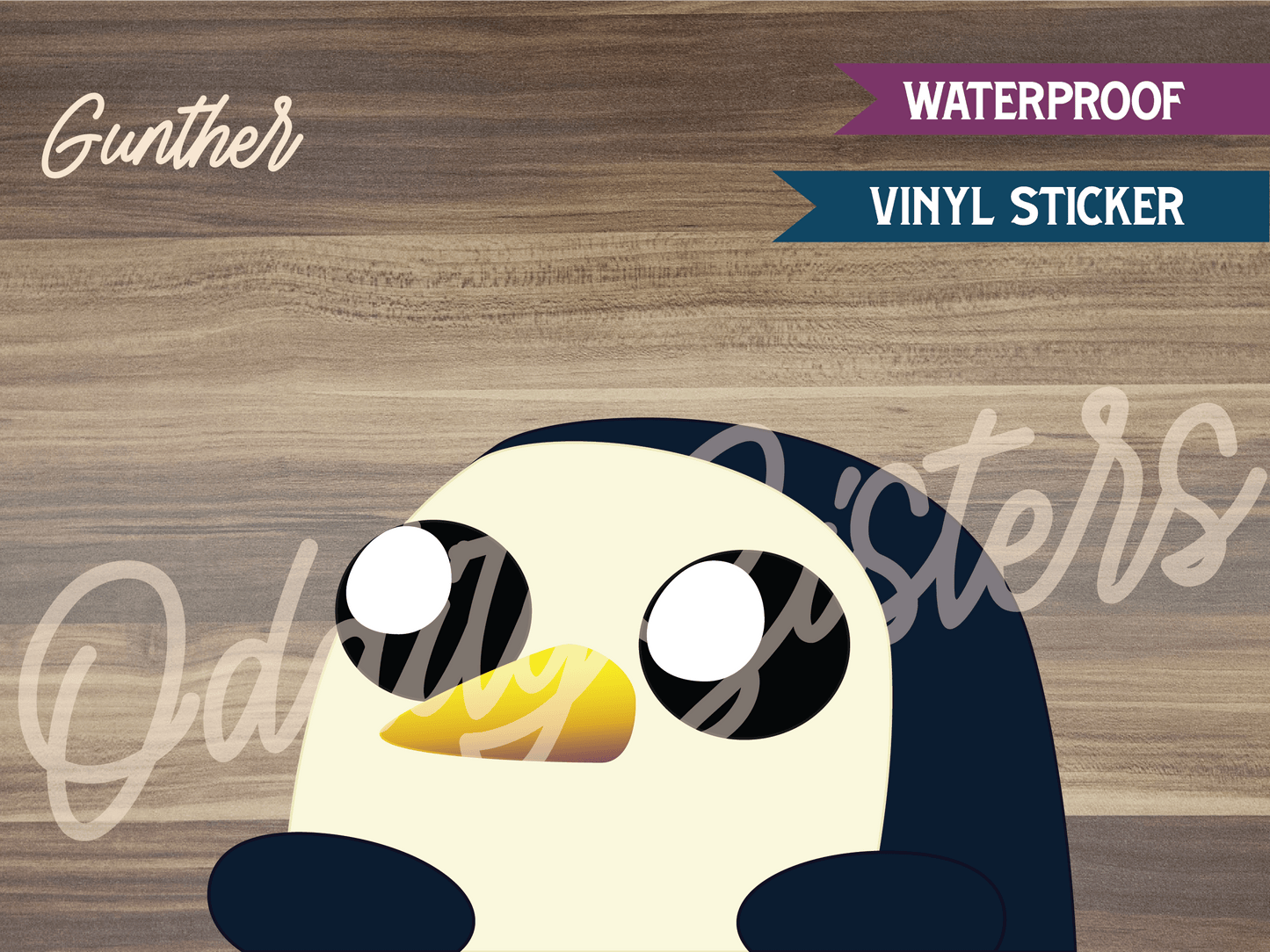 Gunther Peeker Sticker Decal