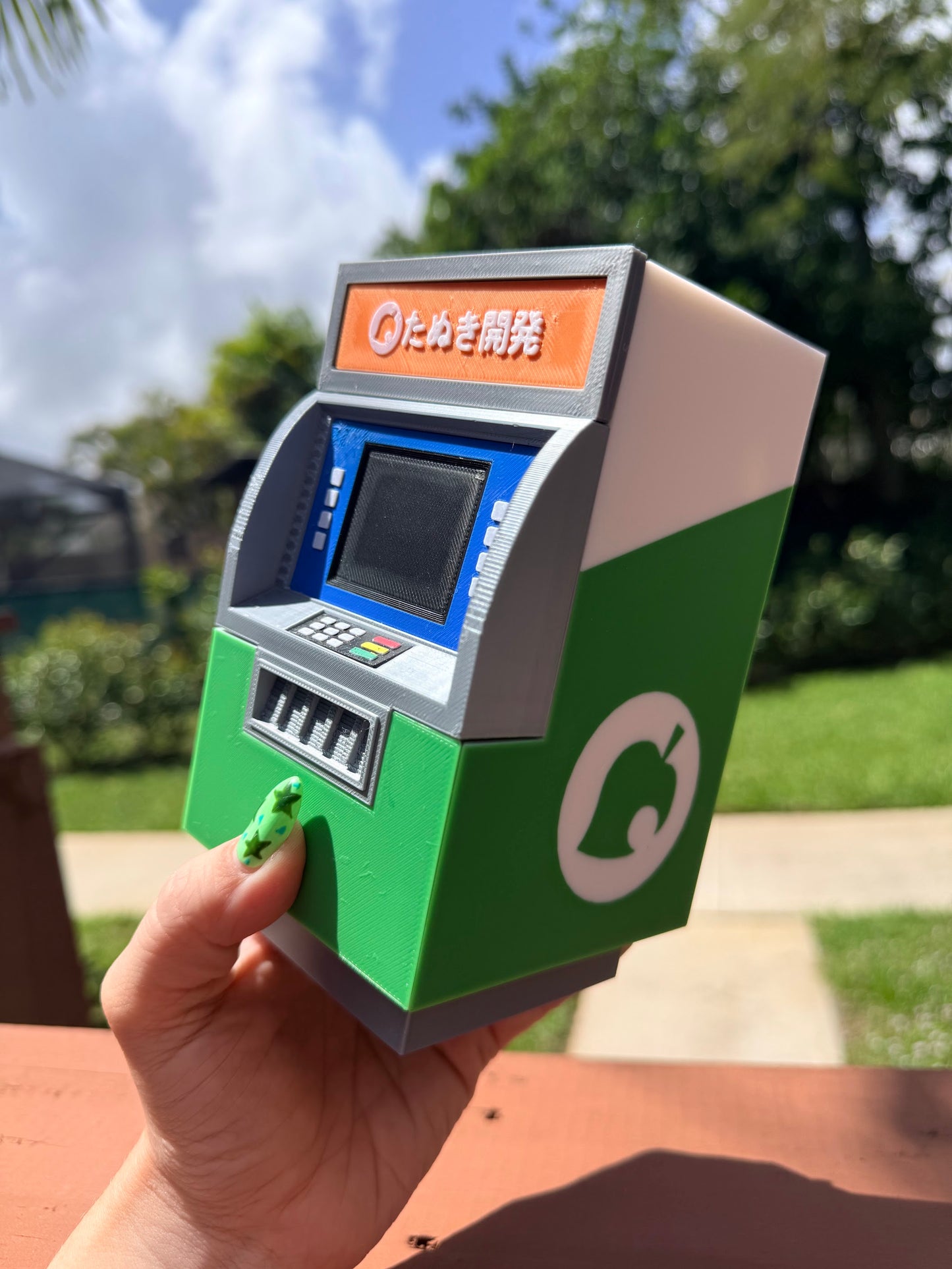 Automatic Bell Dispenser Coin Bank — 3D Printed ACNH-Inspired Desk Decor