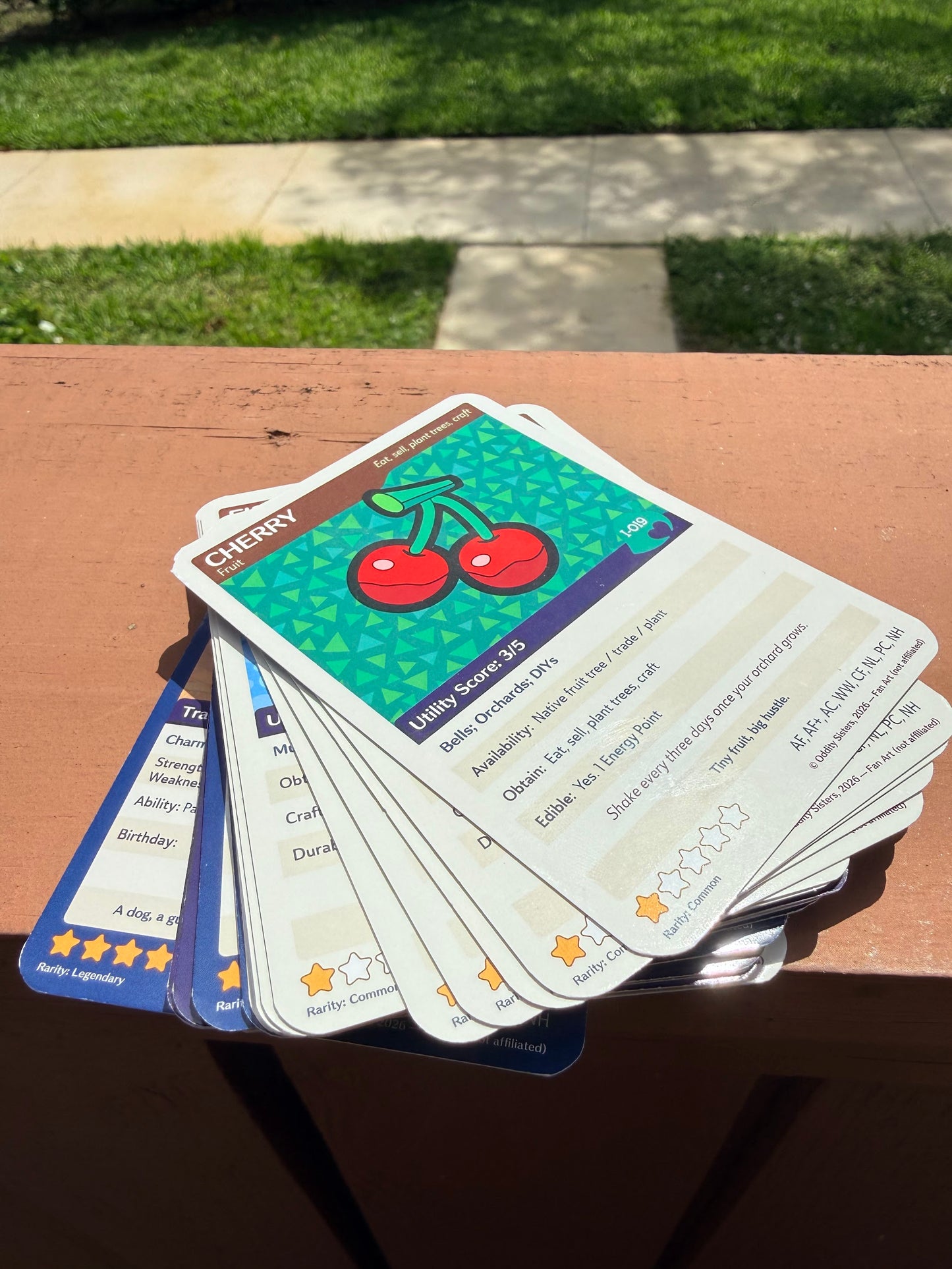Series 1: Cozy Island Trading Cards — Fan-Made Animal Crossing Card Collection