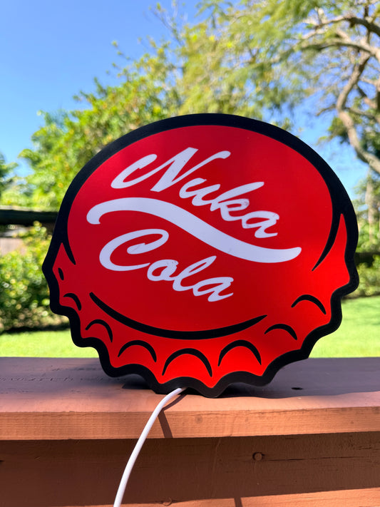 Nuka-Cola Bottlecap Lightbox