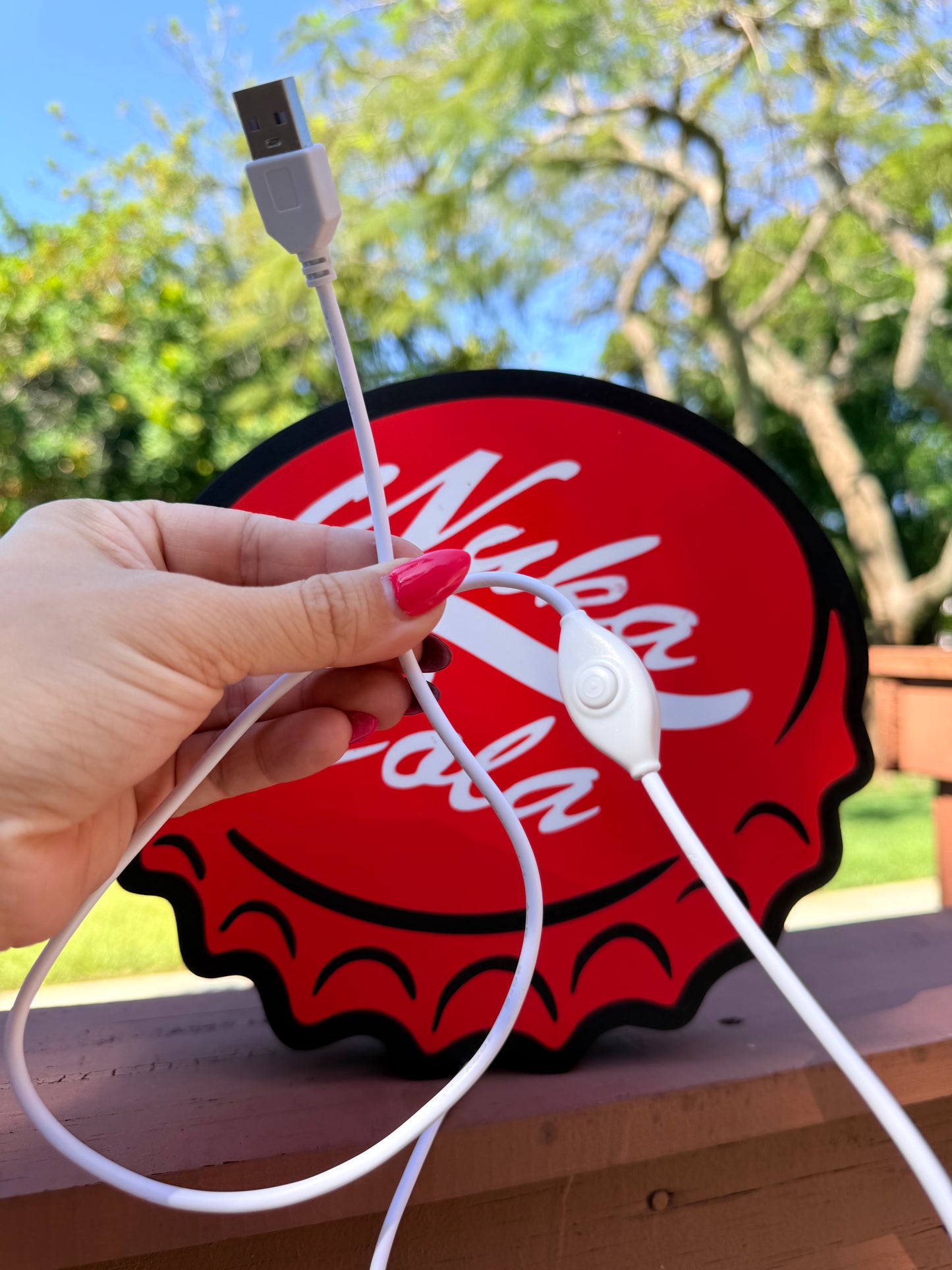 Nuka-Cola Bottlecap Lightbox
