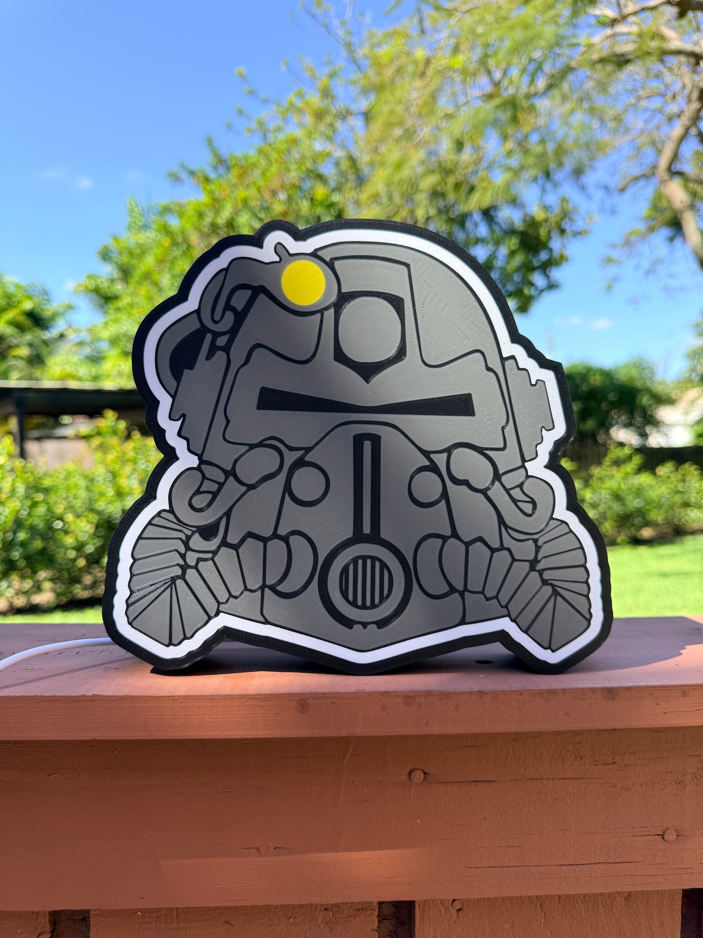 T-60 Silver Power Armor Lightbox