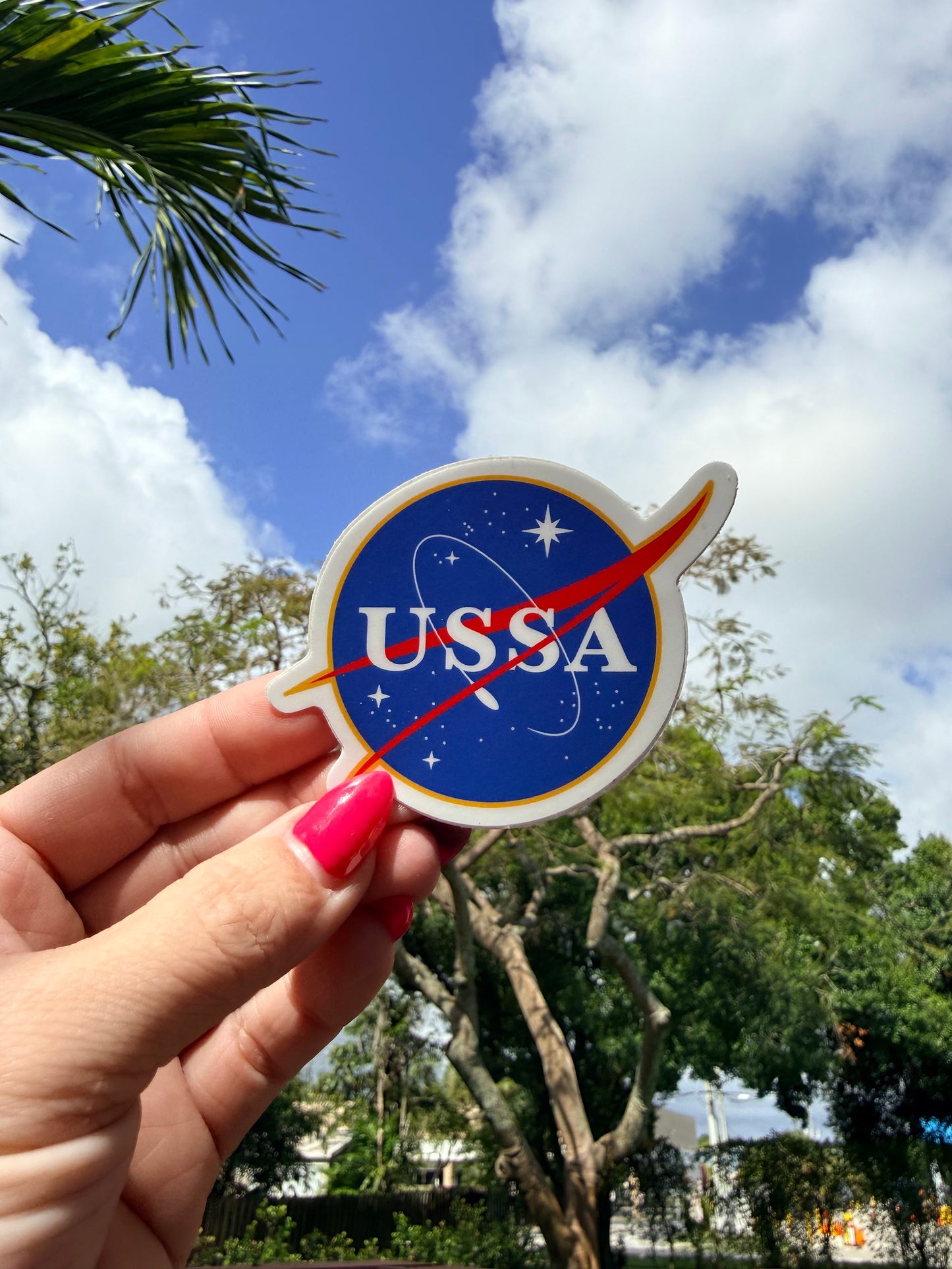 USSA — 3" Gloss Vinyl Sticker