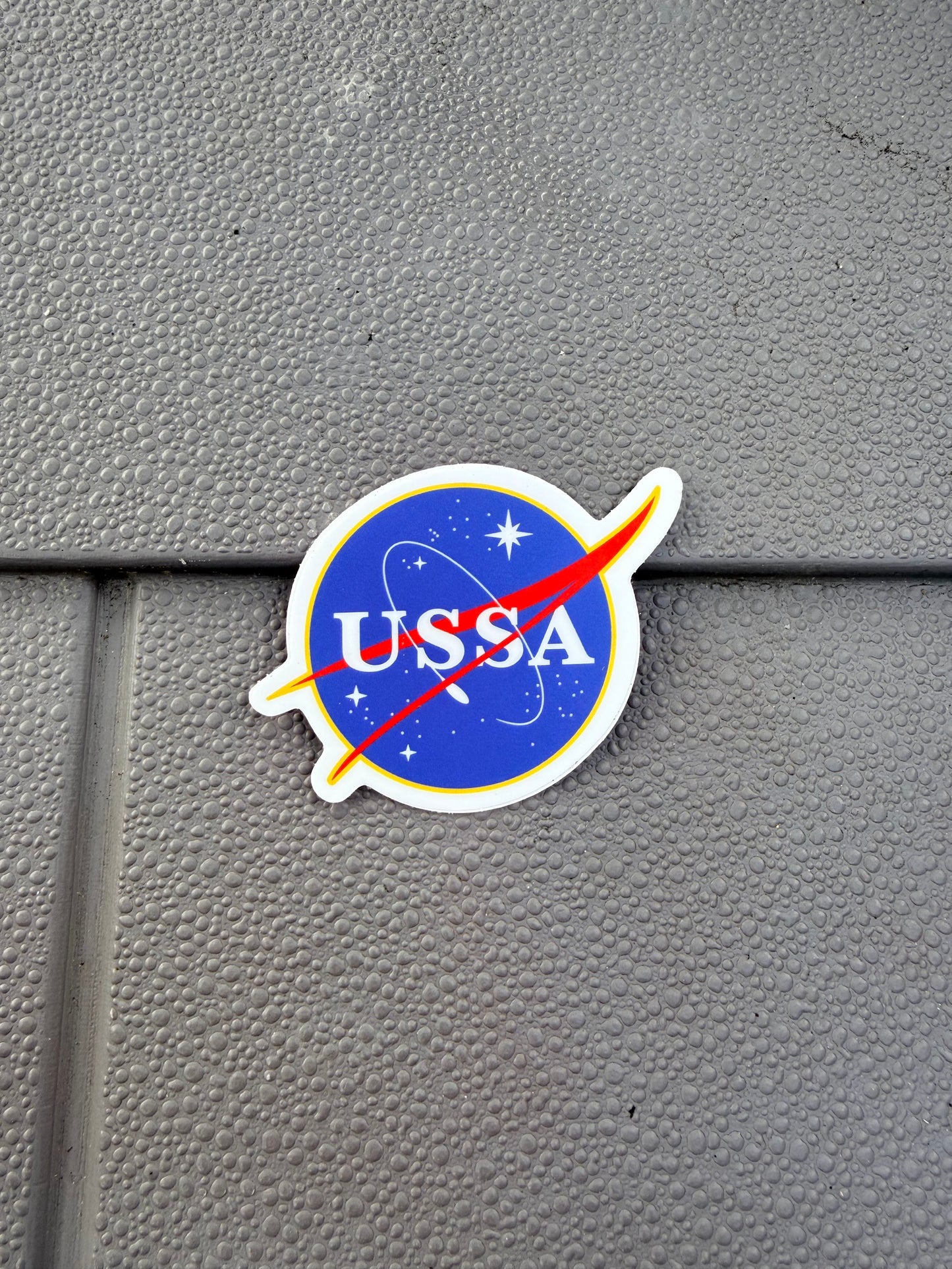 USSA — 3" Gloss Vinyl Sticker