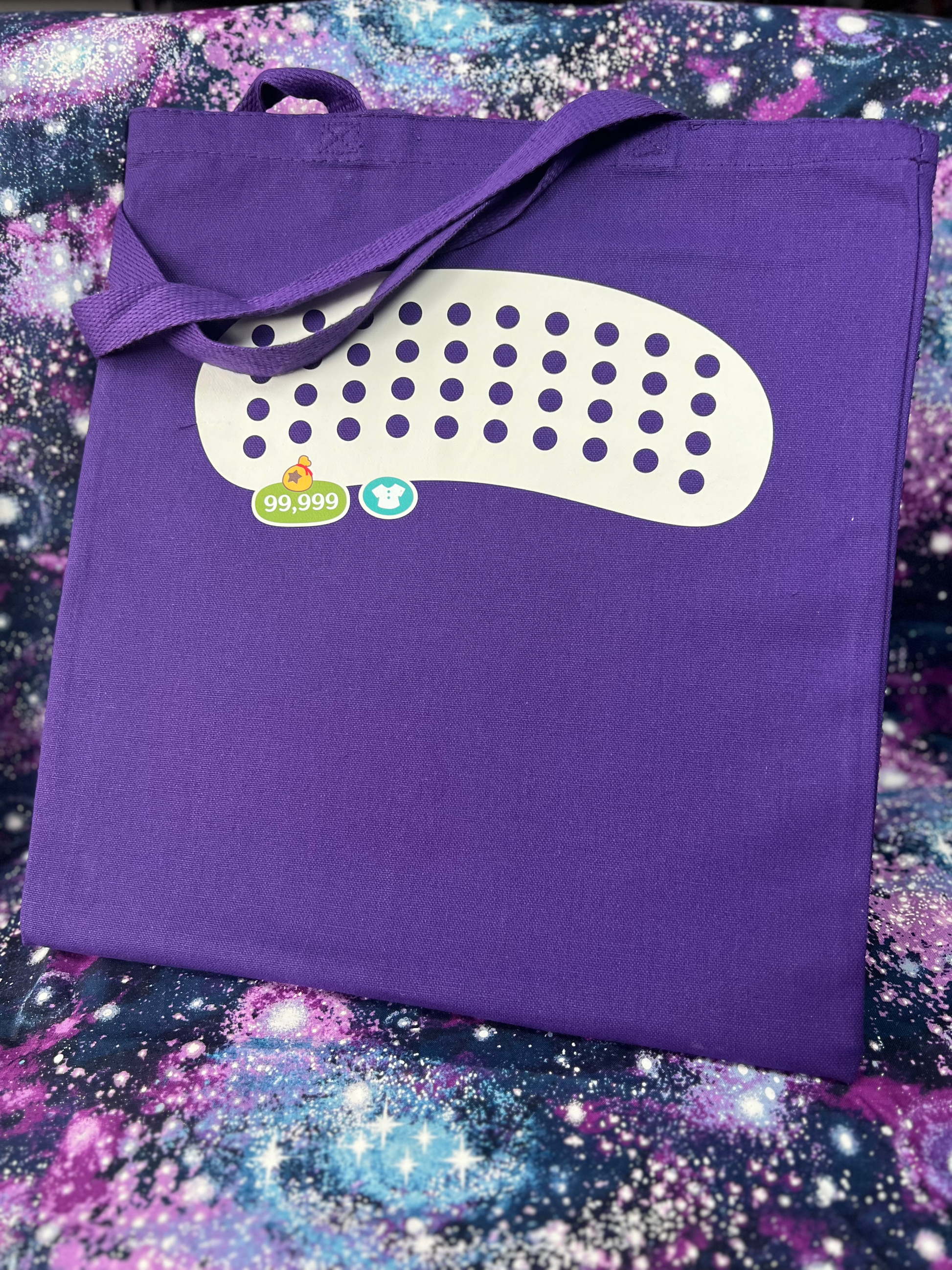 AC Inventory Canvas Pin Tote Bag