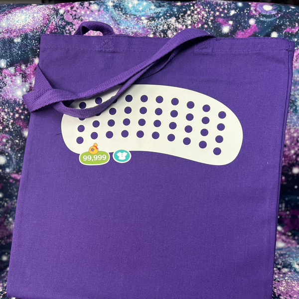 AC Inventory Canvas Pin Tote Bag