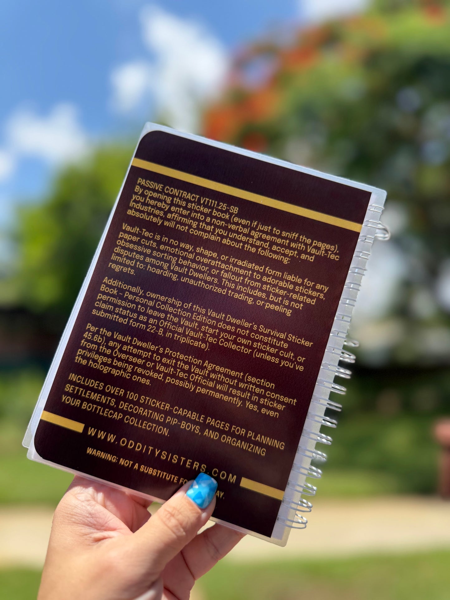5x7" Survival Reusable Sticker Book
