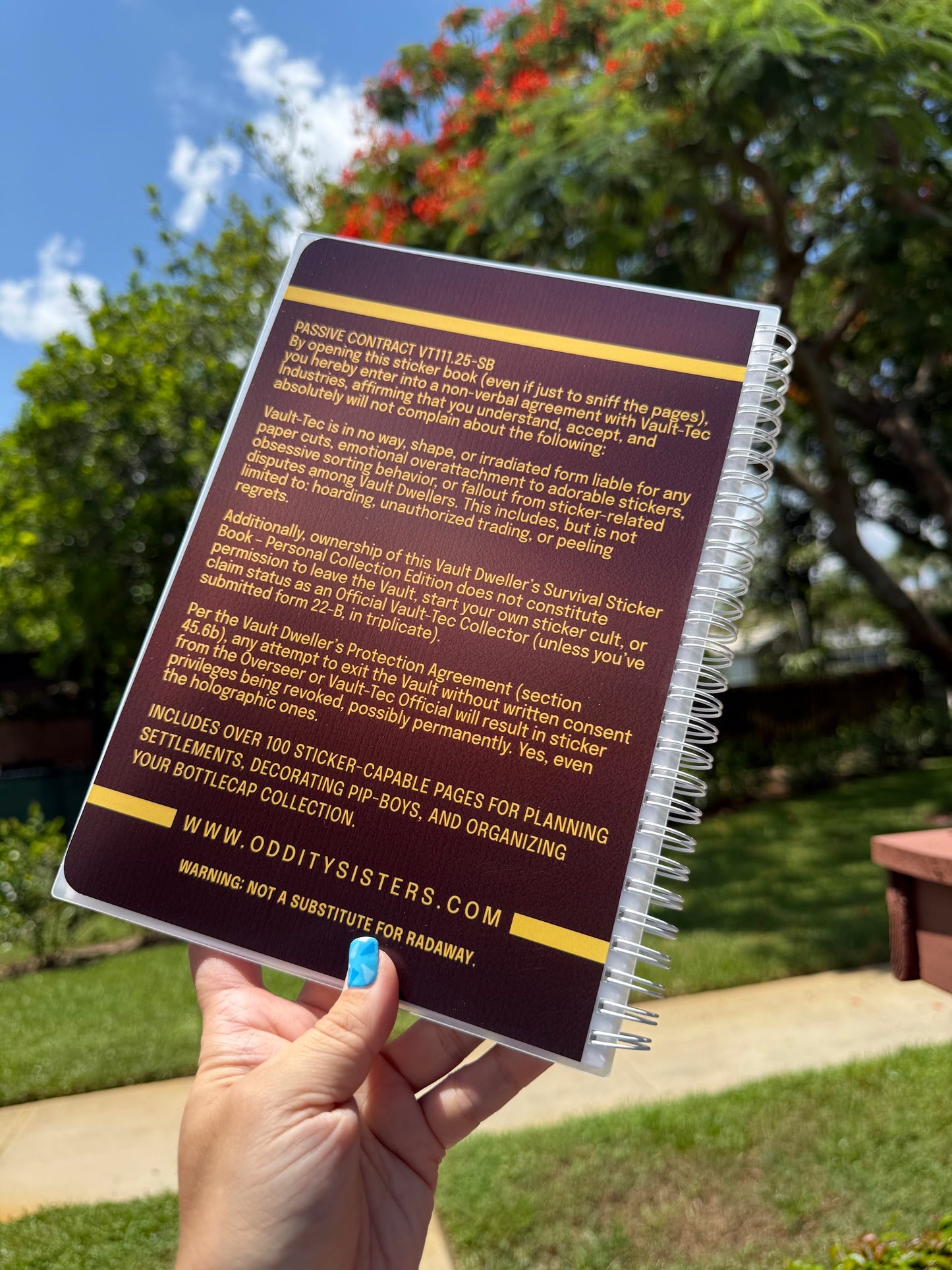 7.5x10" Survival Reusable Sticker Book