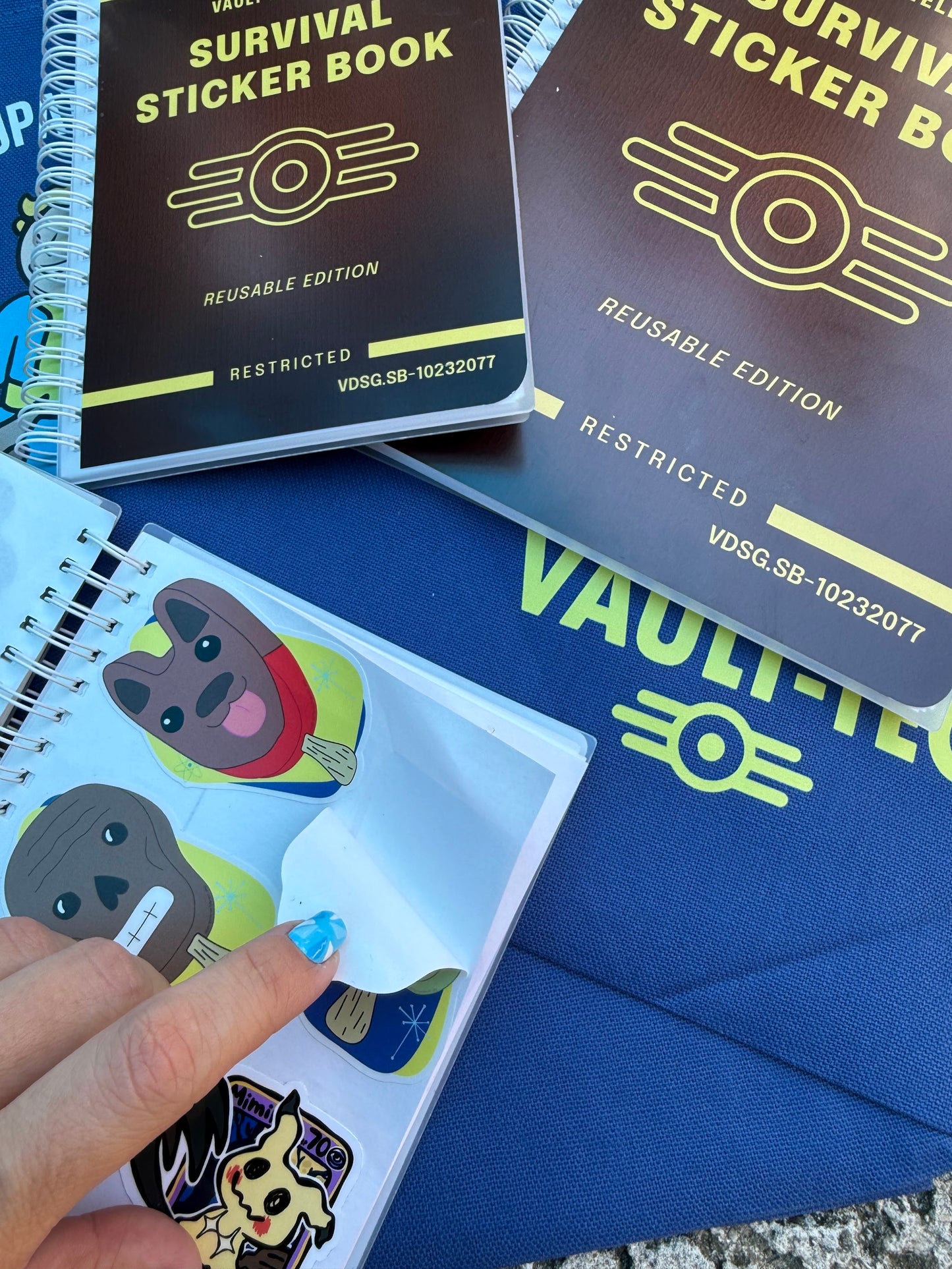 5x7" Survival Reusable Sticker Book