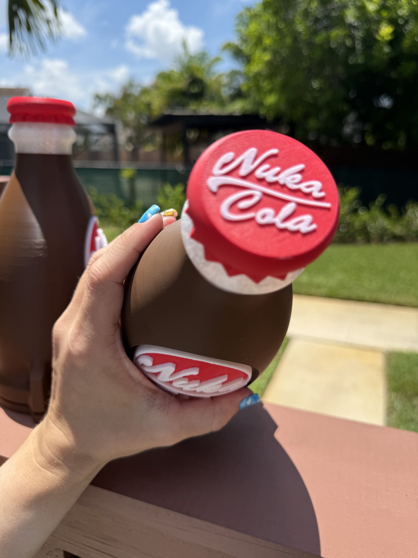 MTG Deck Box Nuka-Cola Bottle