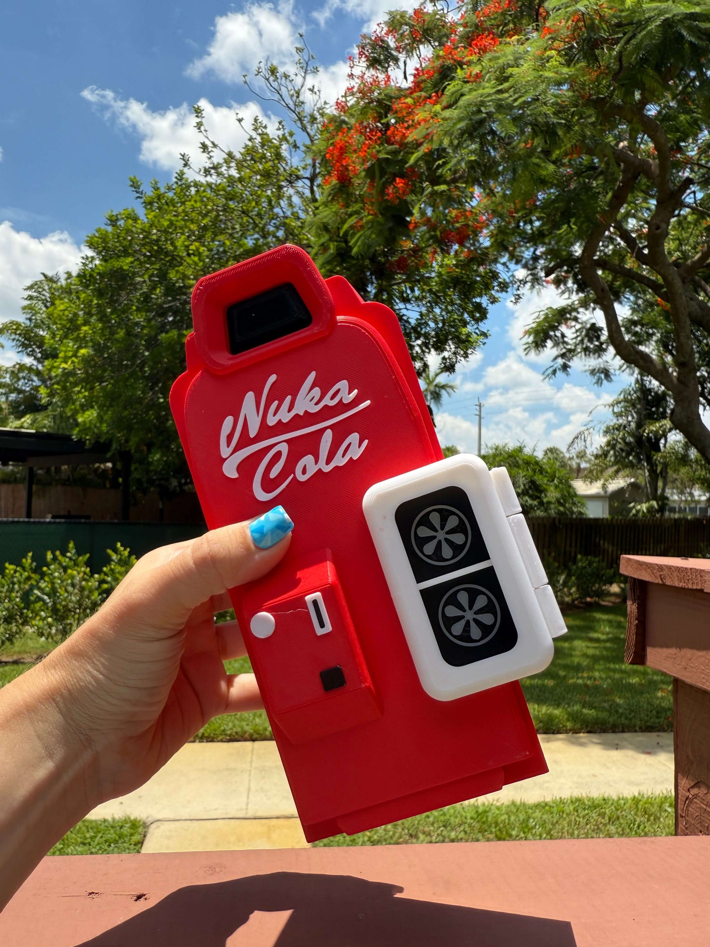 MTG Deck Box Nuka-Cola Vending Machine – Oddity Sisters