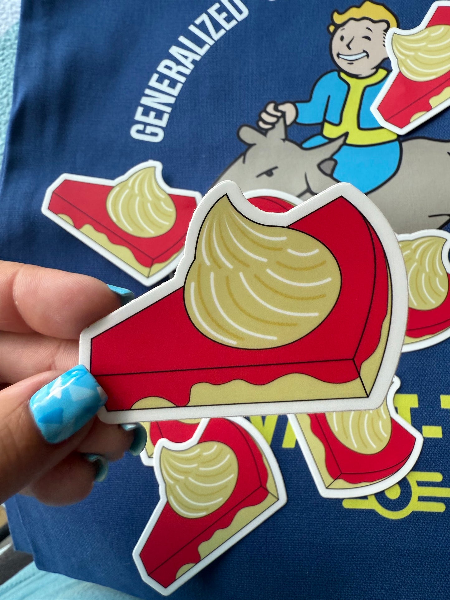Perfectly Preserved Pie — 3" Matte Vinyl Sticker