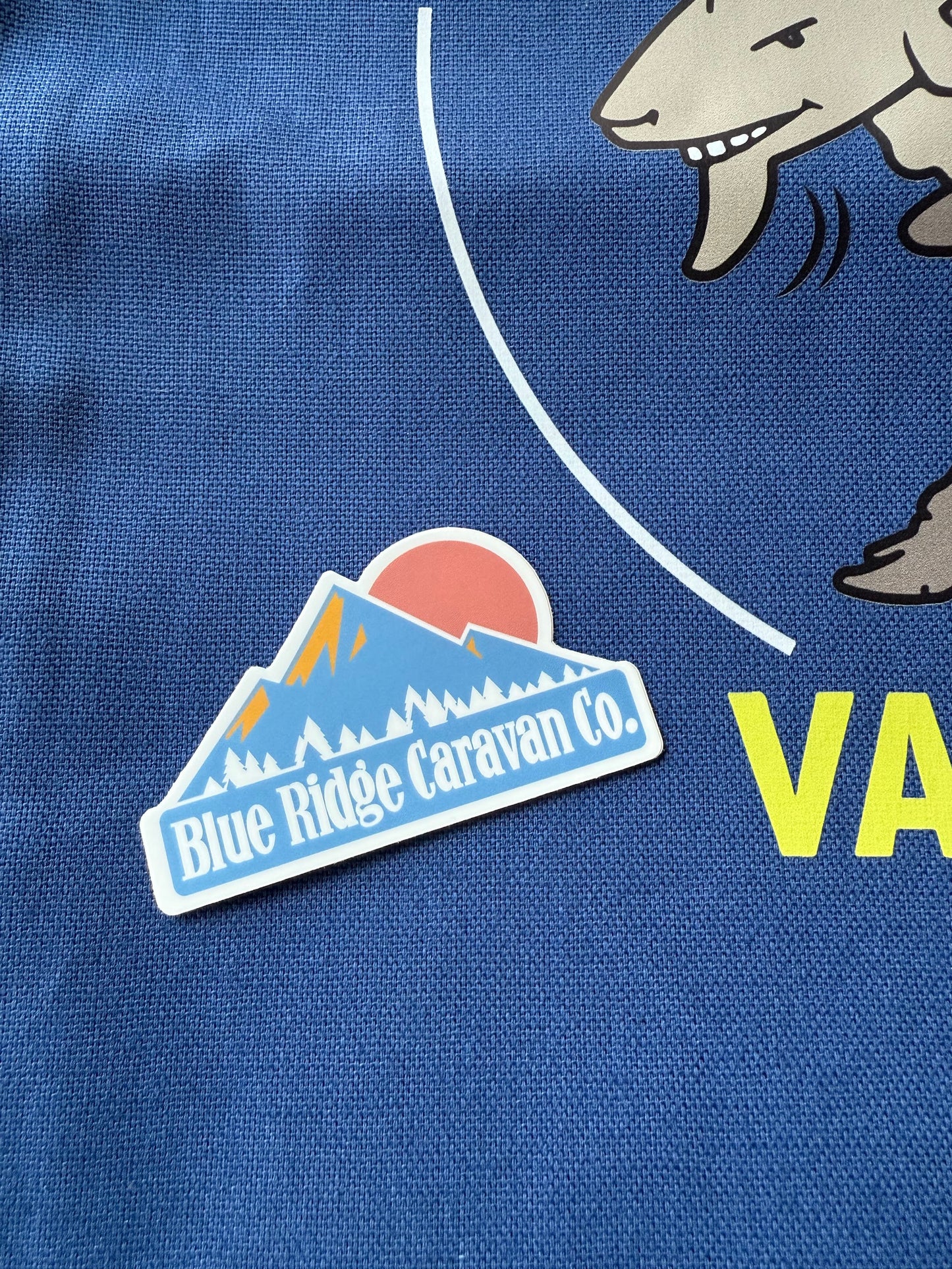 Blue Ridge Caravan Co — 3" Matte Vinyl Sticker