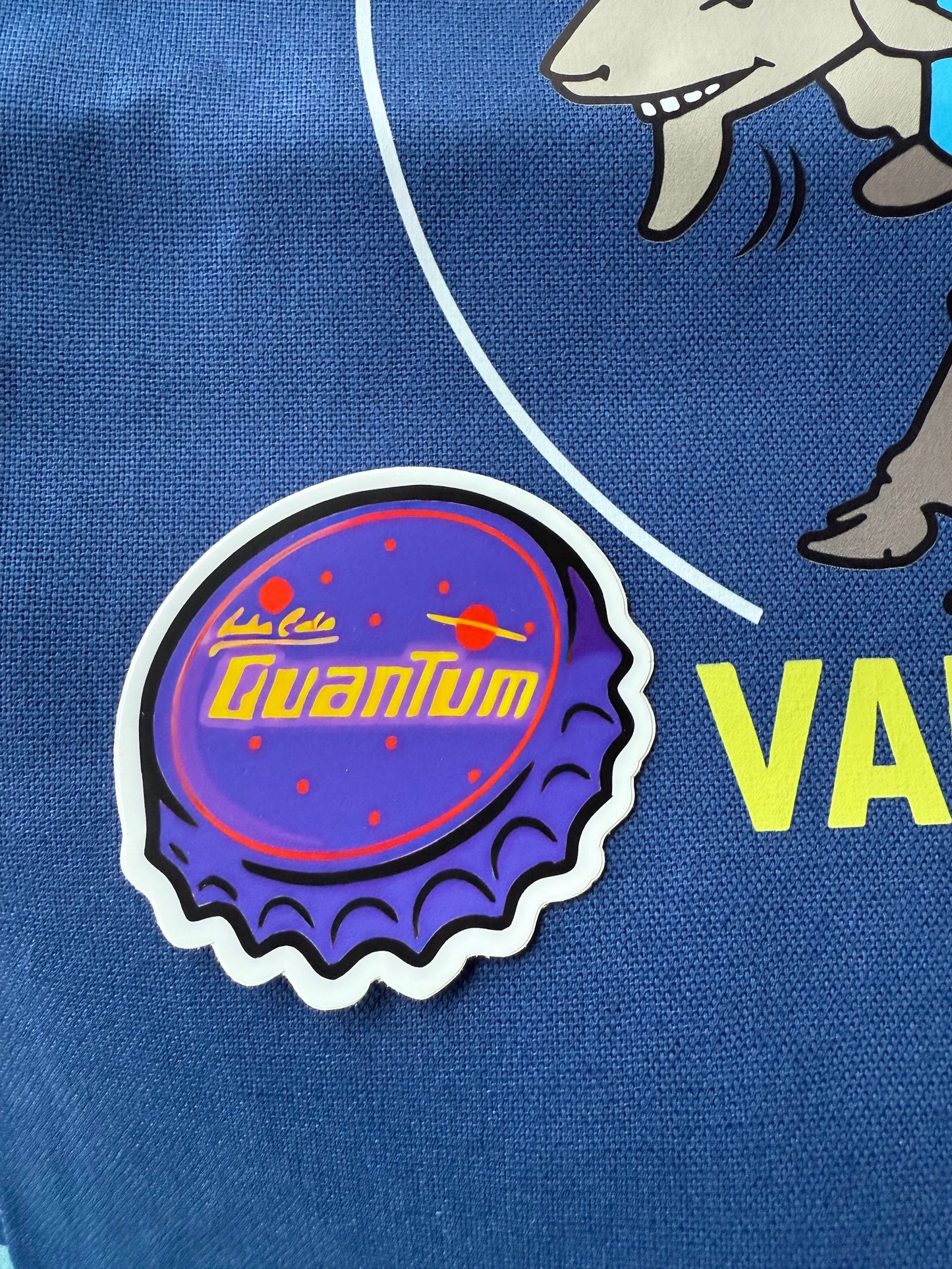 Nuka Cola Quantum Cap — 3" Matte Vinyl Sticker