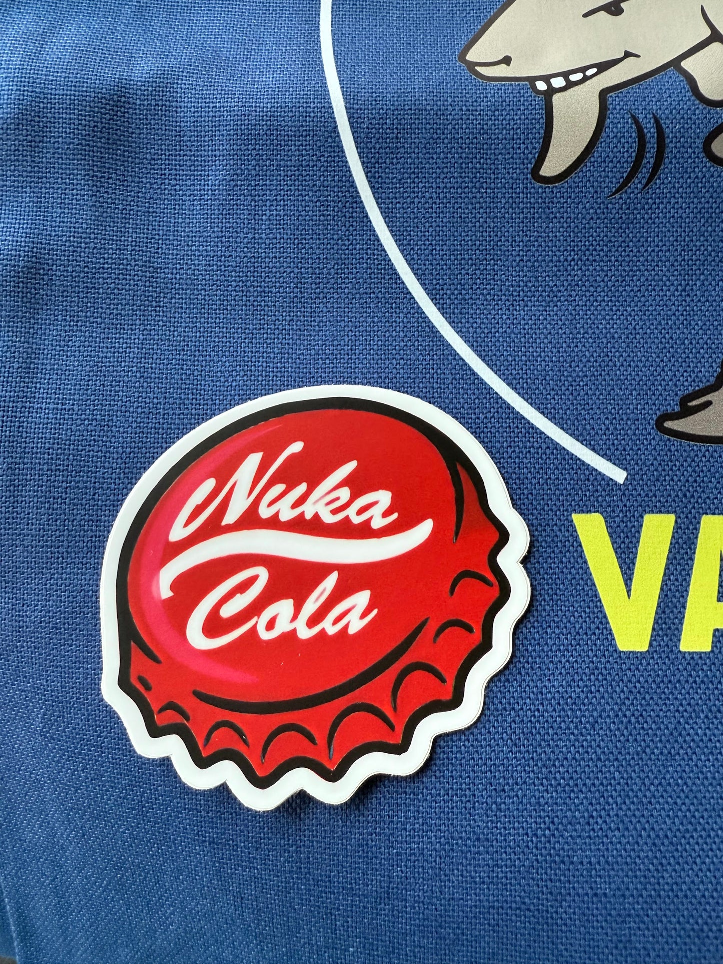 Nuka Cola Cap — 3" Matte Vinyl Sticker