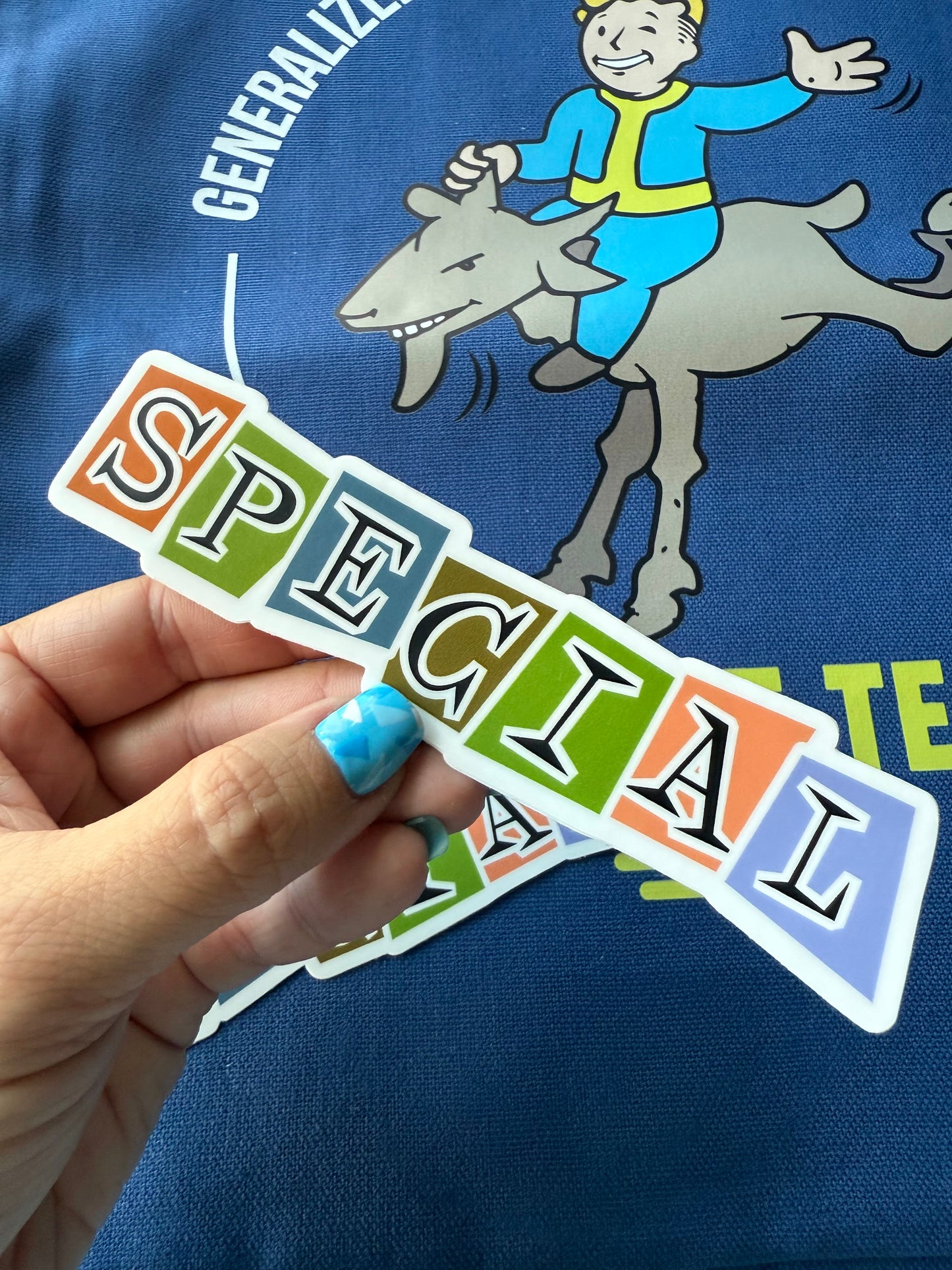 S.P.E.C.I.A.L. — 5" Matte Vinyl Sticker
