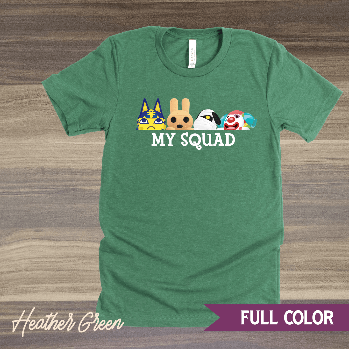 My Squad Villagers T-Shirt - Custom Animal Crossing Unisex T-Shirt