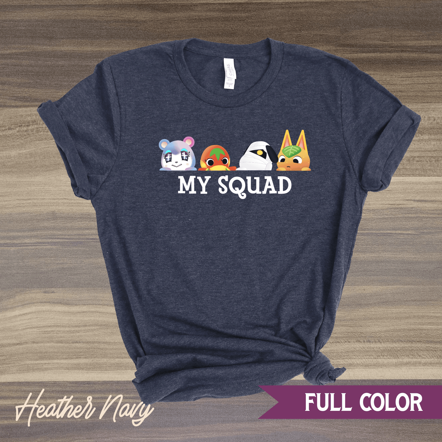 My Squad Villagers T-Shirt - Custom Animal Crossing Unisex T-Shirt