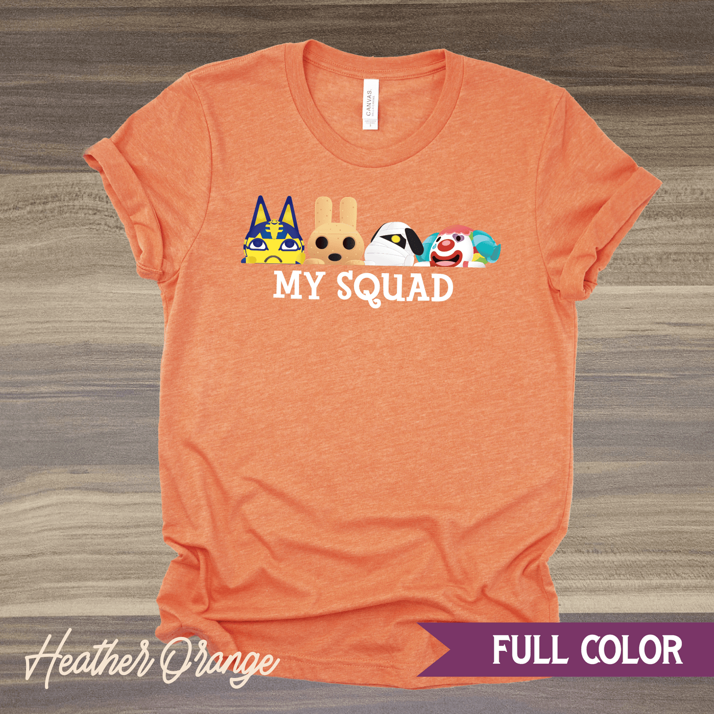 My Squad Villagers T-Shirt - Custom Animal Crossing Unisex T-Shirt