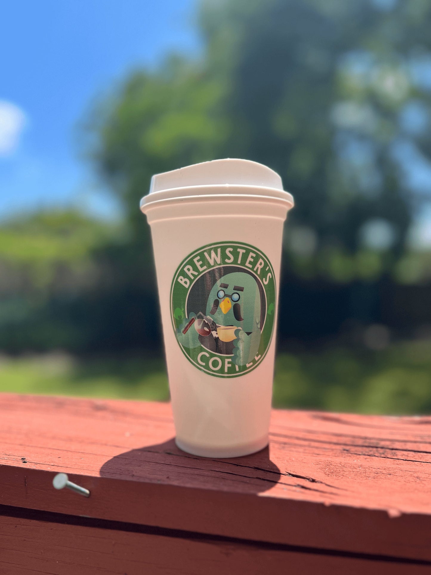 Brewster's Coffee 16 oz. Travel Mug