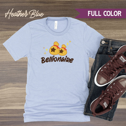 Bellionaire T-Shirt - Custom Animal Crossing Unisex T-Shirt