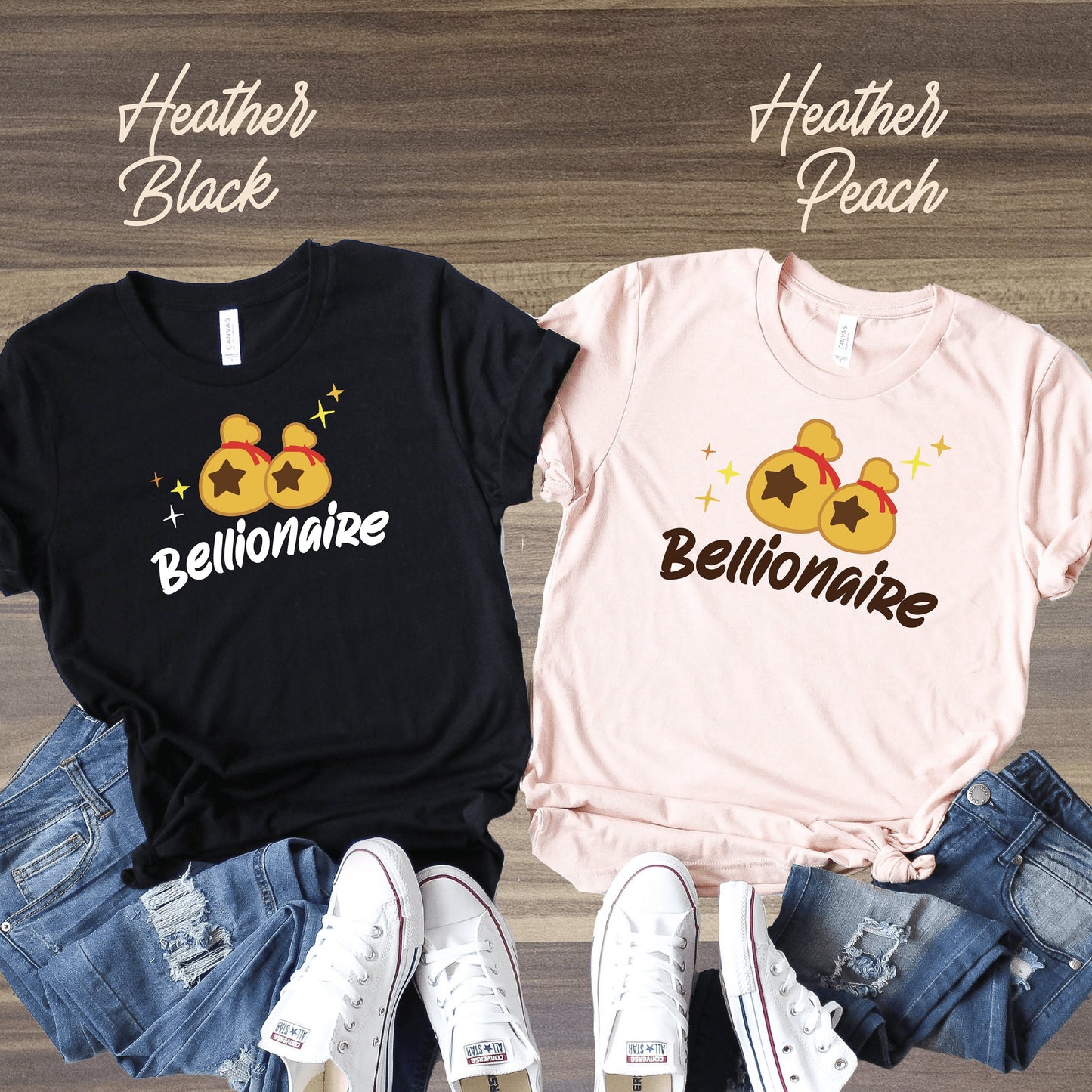 Bellionaire T-Shirt - Custom Animal Crossing Unisex T-Shirt