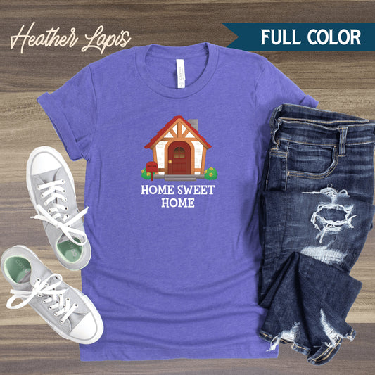 Home Sweet Home T-Shirt - Custom Animal Crossing Unisex T-Shirts