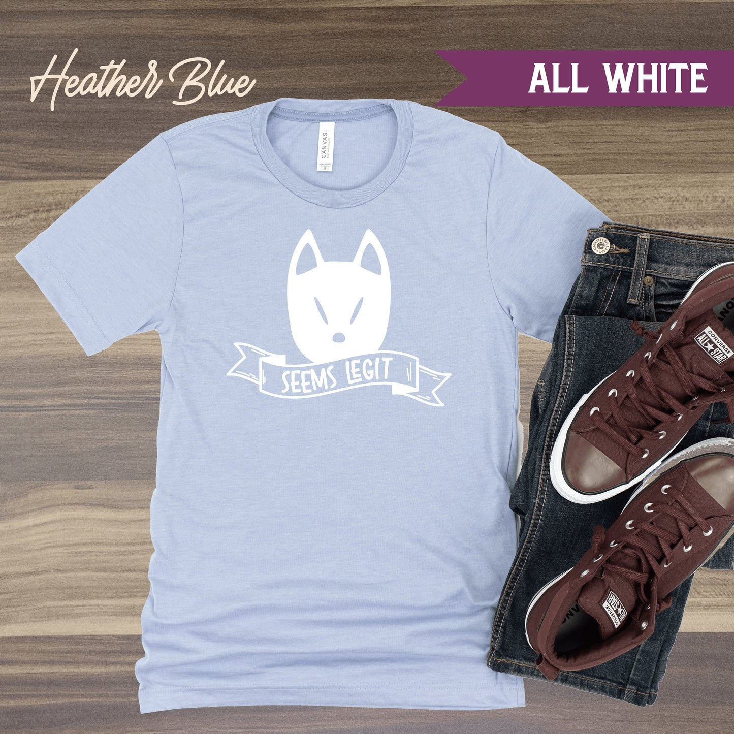 Seems Legit Redd T-Shirt - Custom Animal Crossing Unisex T-Shirt