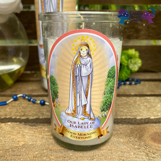 Mini Isabelle Prayer Candle 4 oz.