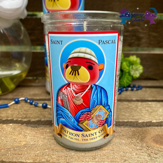 Mini Pascal Prayer Candle 4 oz.