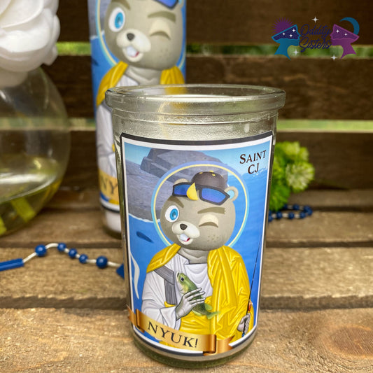 Mini CJ Prayer Candle 4 oz.