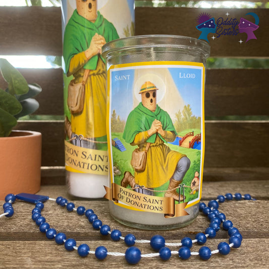 Mini Lloid Prayer Candle 4 oz.